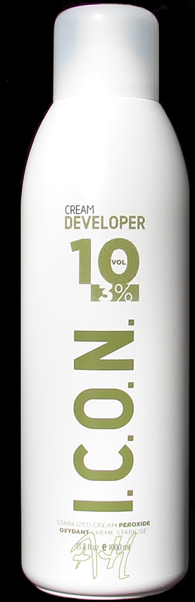 Oxidante en crema sin olor CREAM DEVELOPER de 10, 20, 30 y 40 volúmenes de ICON