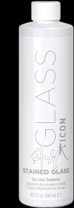 Color semi-permanente rico en pigmentos sin peróxidos, alcohol, parabenos ni amoníaco STAINED GLASS de ICON