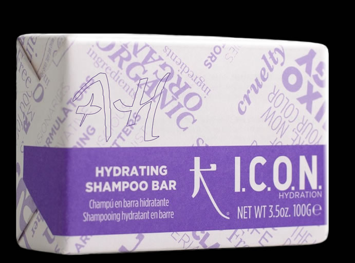 Champú sólido hidratante de ICON 100 g Champú sólido Hydrating Bar de ICON