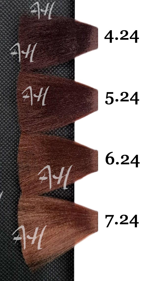 ICON ECOTECH MARRON: Café 4.24, Marrón nacarado 5.24, Avellana 6.24, Almendra 7.24
