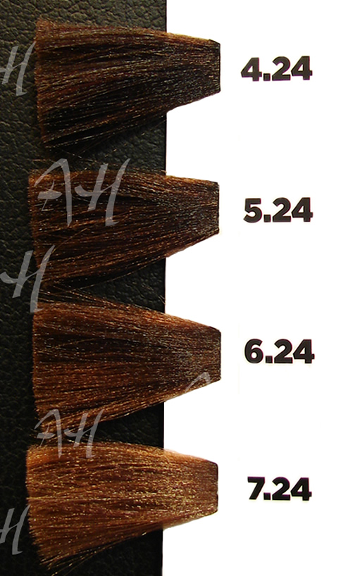 ICON ECOTECH MARRON: Café 4.24, Marrón nacarado 5.24, Avellana 6.24, Almendra 7.24