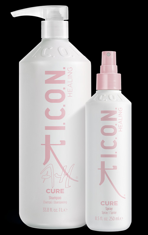 Pack ahorro champú CURE de litro + acondicionador CURE de 250 g de ICON