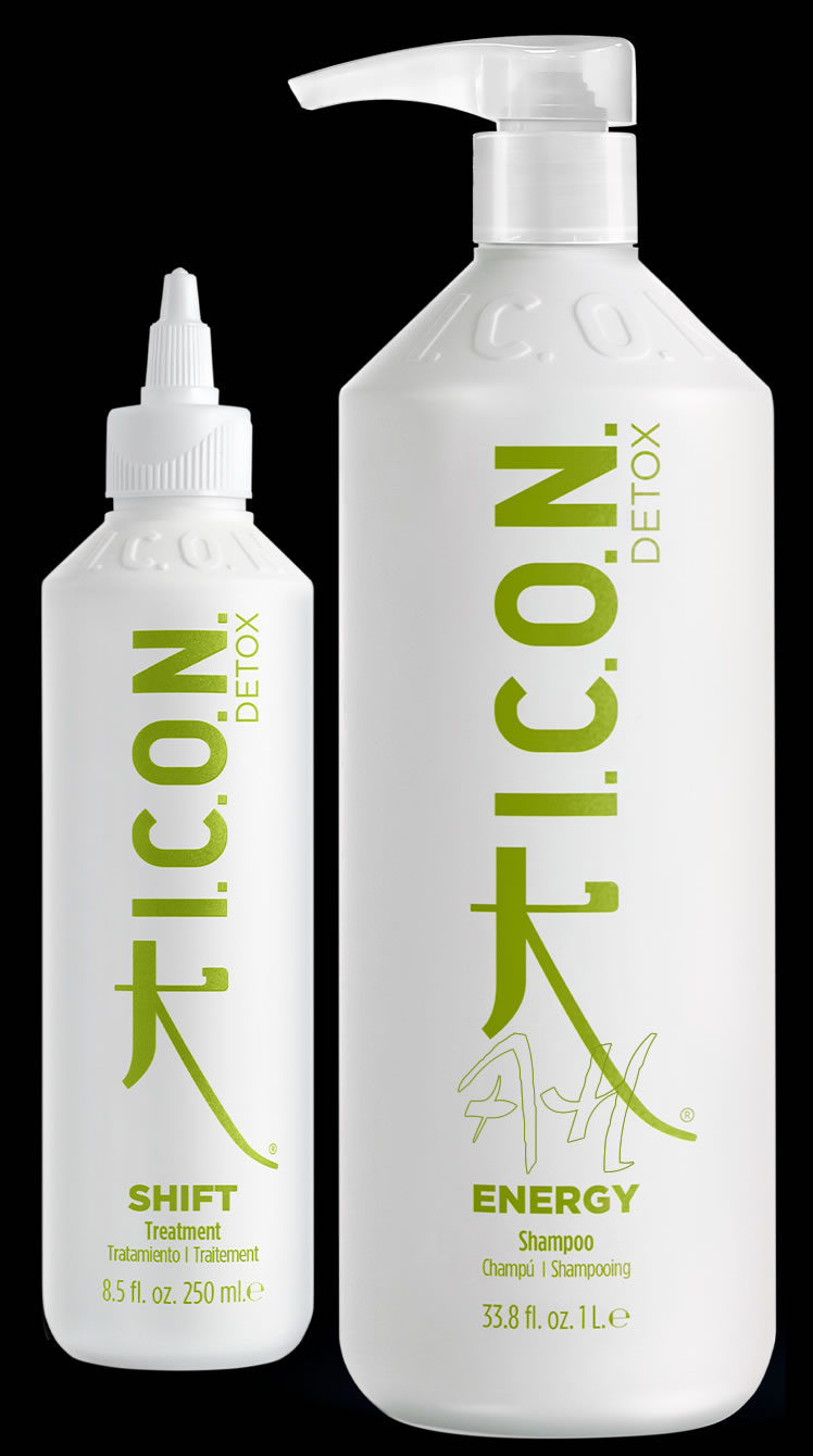 Pack ahorro: Champú ENERGY + tratamiento SHIFT de I.C.O.N.