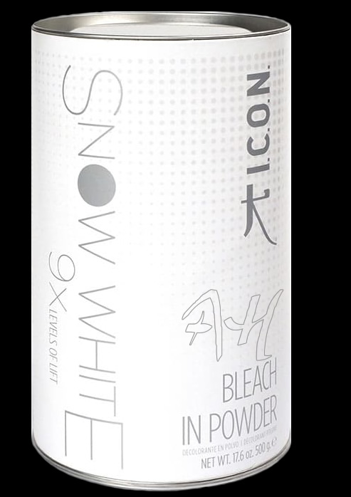 Decolorante en polvo SNOW WHITE de ICON Snow White Bleach in powder ICON