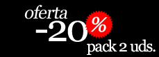 Oferta -20% pack de 2
