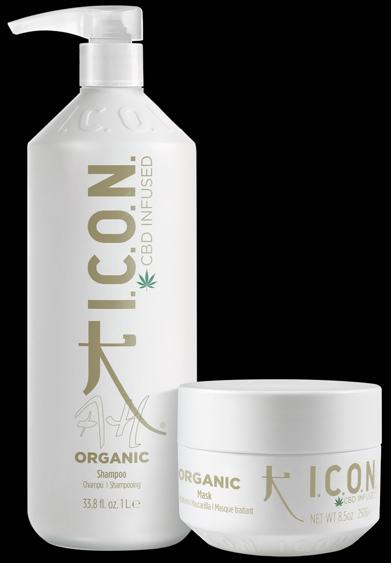 -25% pack en formato 1 litro Pack ahorro ORGANIC: Champú + Acondicionador de ICON